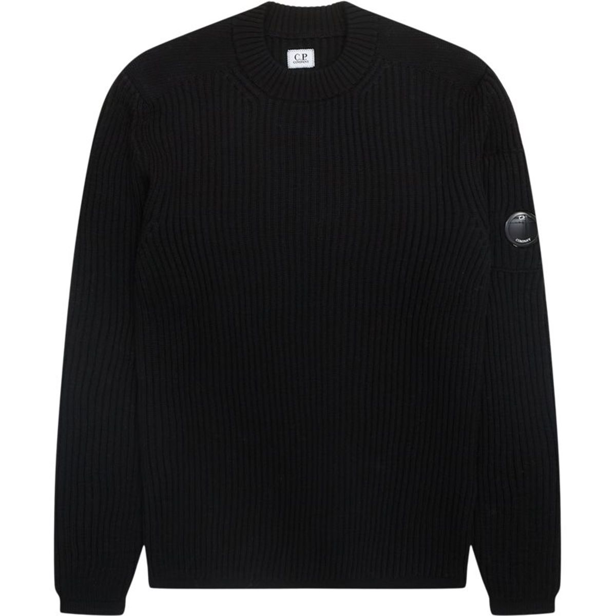 C.p. Company - Re-Wool Funnel Neck Knit