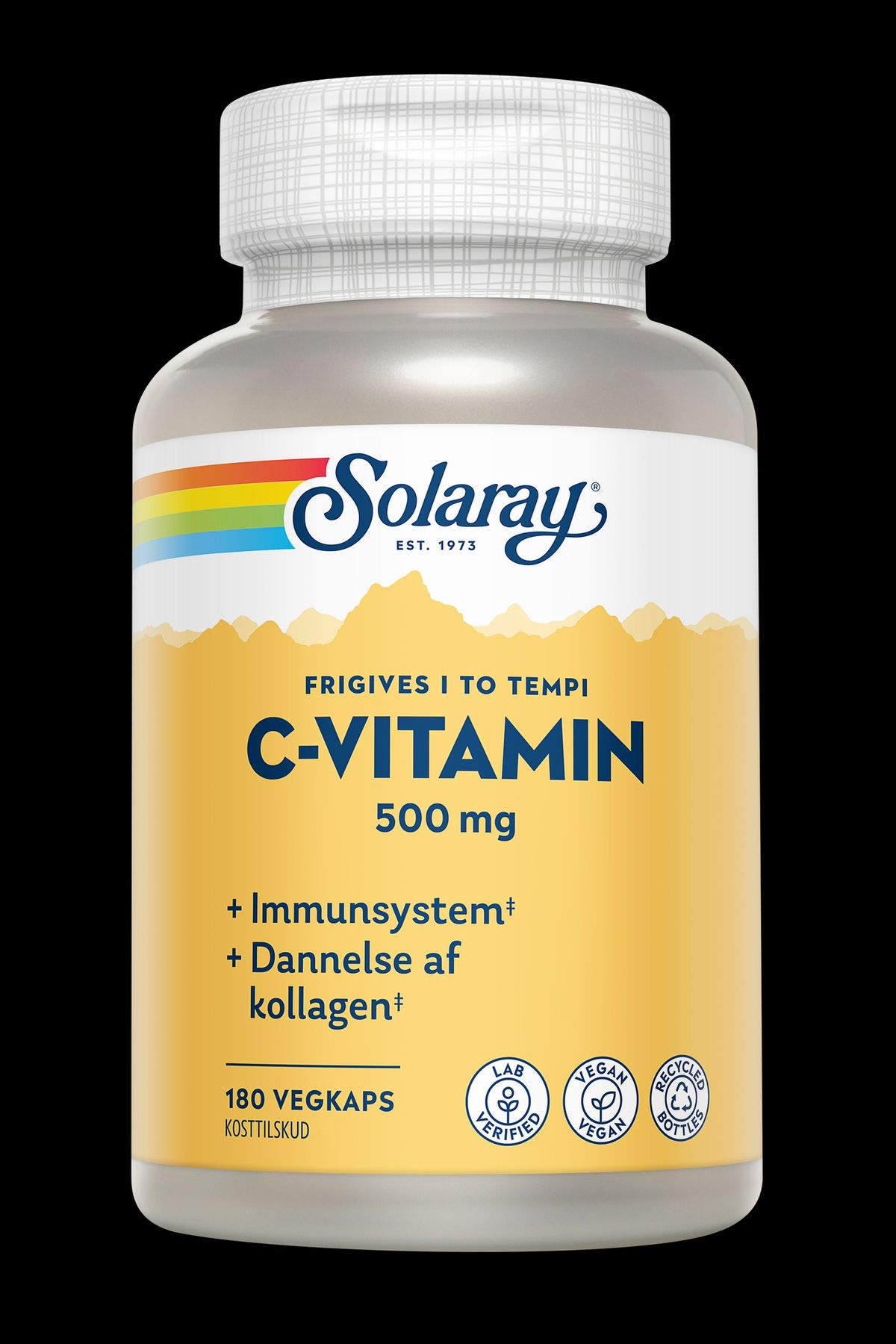 C-vitamin 500 mg. 180 kapsler