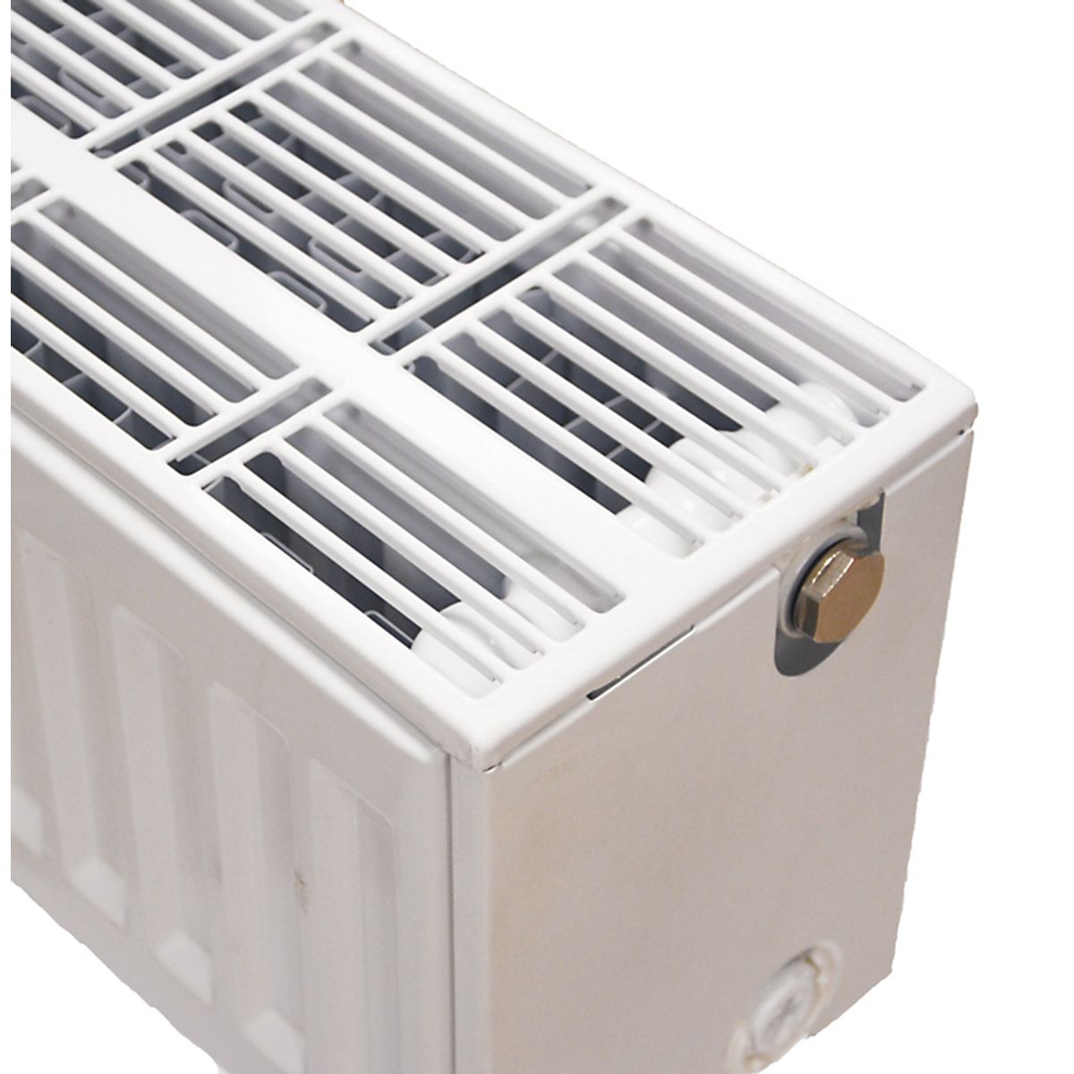 C4 radiator 33 - 200 x 1000 mm. RAL 9016. Hvid