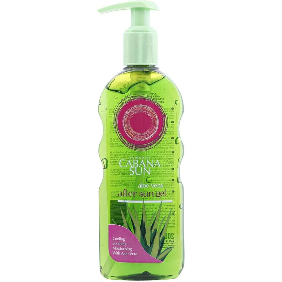 Cabana sun aloe vera after sun gel 200ml