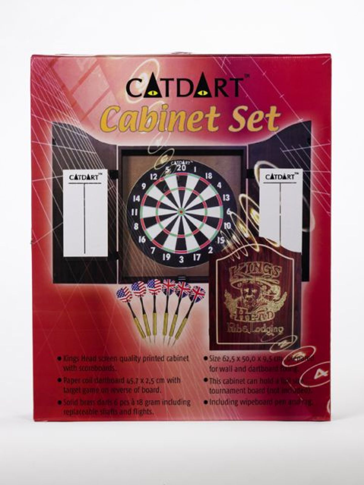 Cabinet incl. dartskive