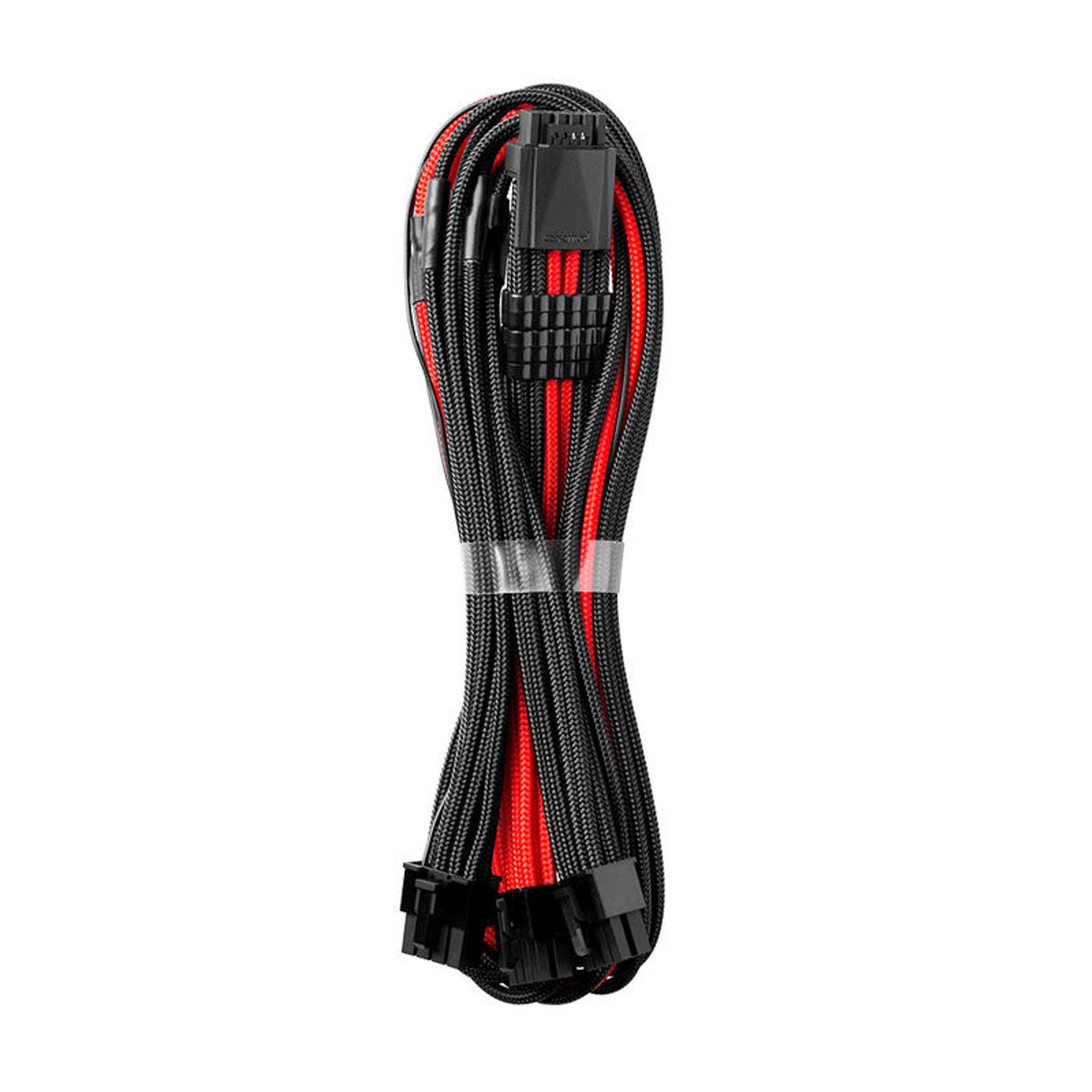 CableMod C-Series Pro ModMesh 12VHPWR to 3x PCI-e Kabel for Corsair - 60cm, black/red