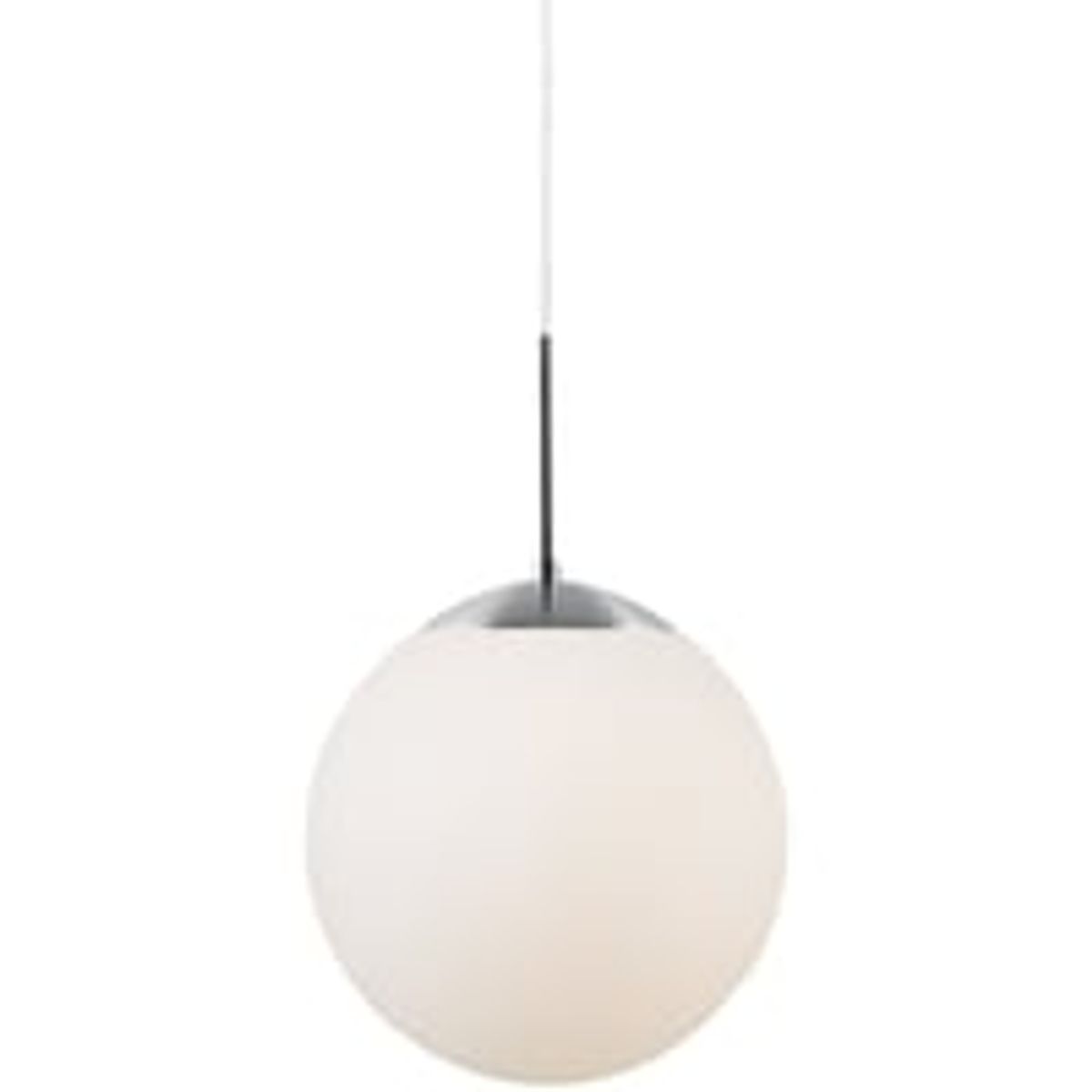 Cafe pendel, glaskuppel, E27, opal hvid, 25 cm, 38 cm hj - Nordlux