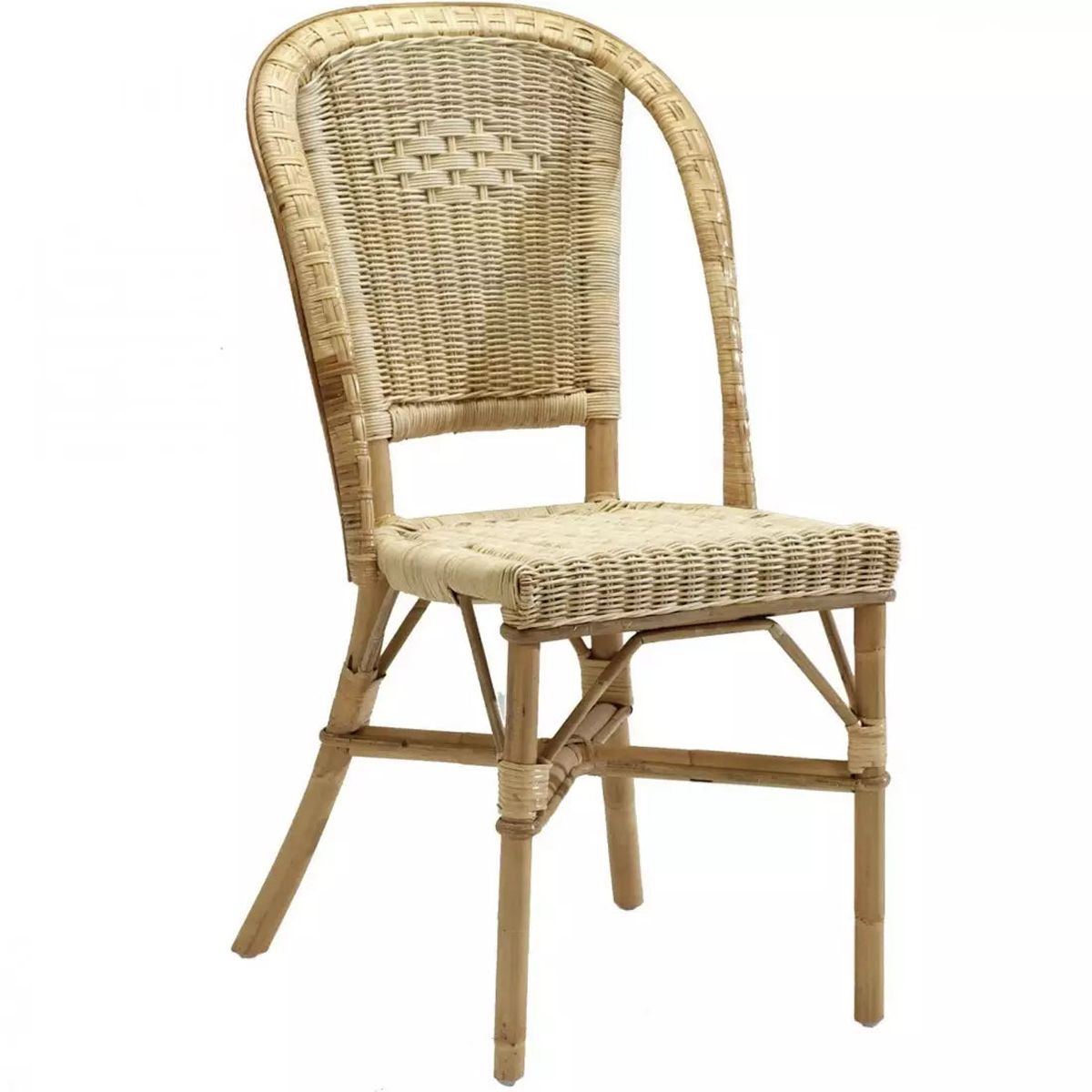 CAFESTOL ALBERTINE - GRAND PERE SERIE - RATTAN - spisebordsstol - Kok Maison - StudioBuus