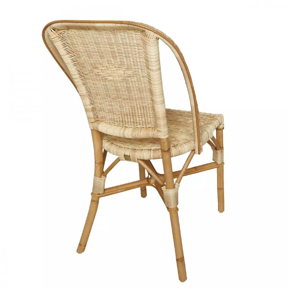 CAFESTOL GUINGUETTE - GRAND PERE SERIE - RATTAN - spisebordsstol - Kok Maison - StudioBuus