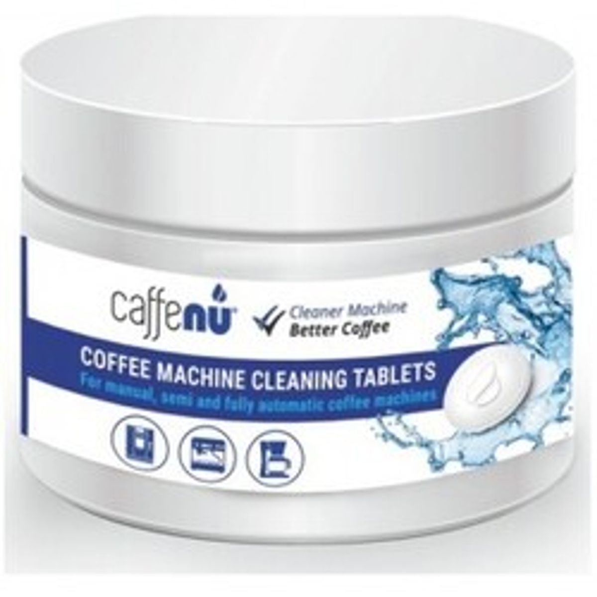 Caffenu Cleaning Tablets For Commercial Coffee Machines 1g - Rengøring