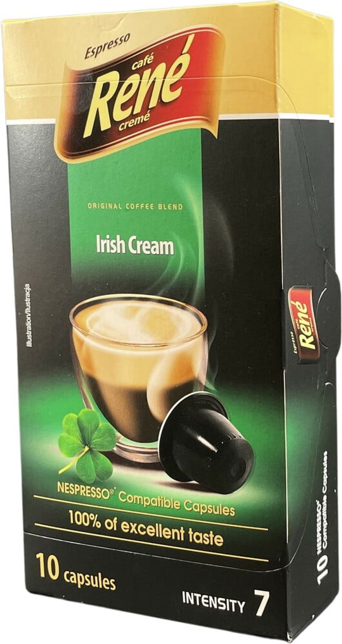 Café René - Irish Cream (10 stk) - Kapsler til Nespresso