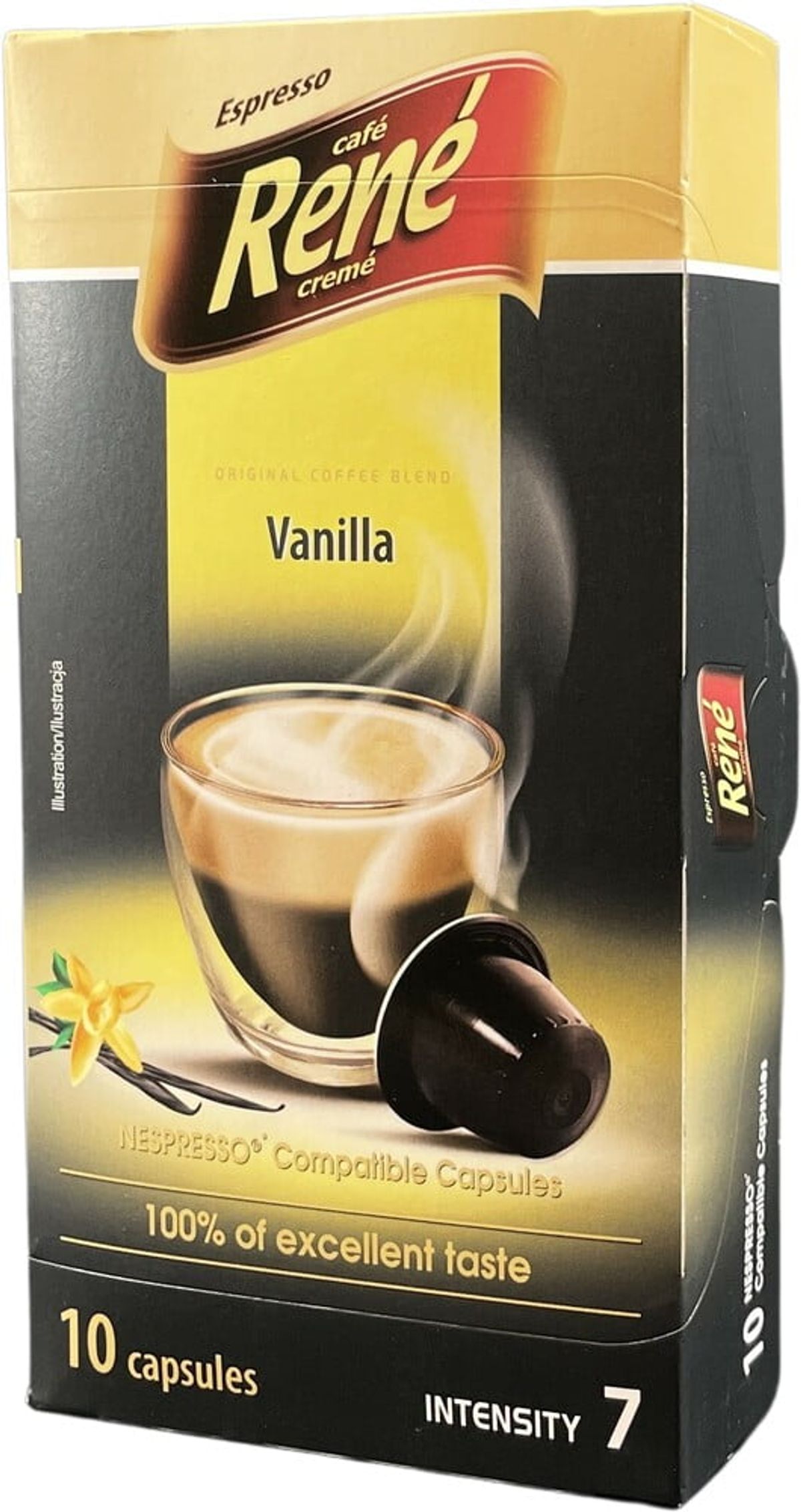 Café René - Vanilla (10 stk) - Kapsler til Nespresso