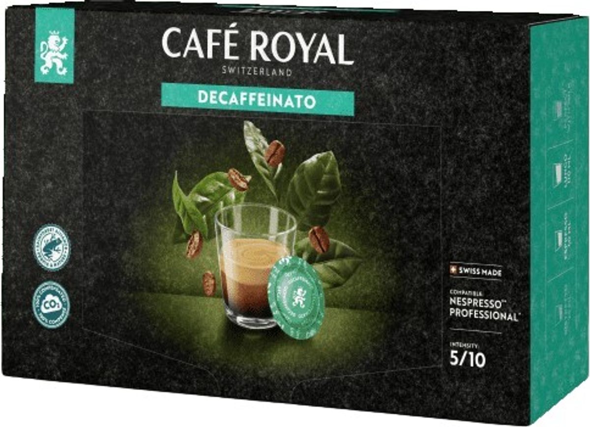 Café Royal - Decaffeinato (50 stk) - Kapsler til Nespresso Pro