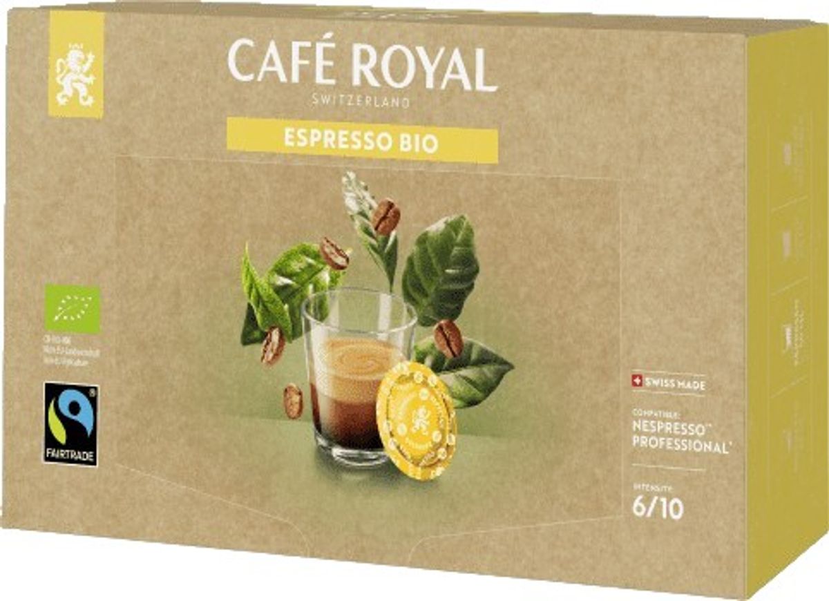 Café Royal - Espresso Organic (50 stk) - Kapsler til Nespresso Pro