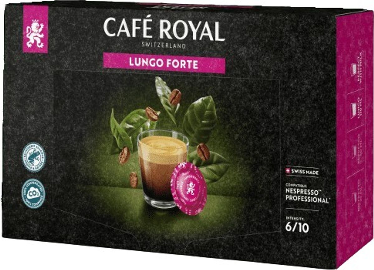 Café Royal - Lungo Forte (50 stk) - Kapsler til Nespresso Pro