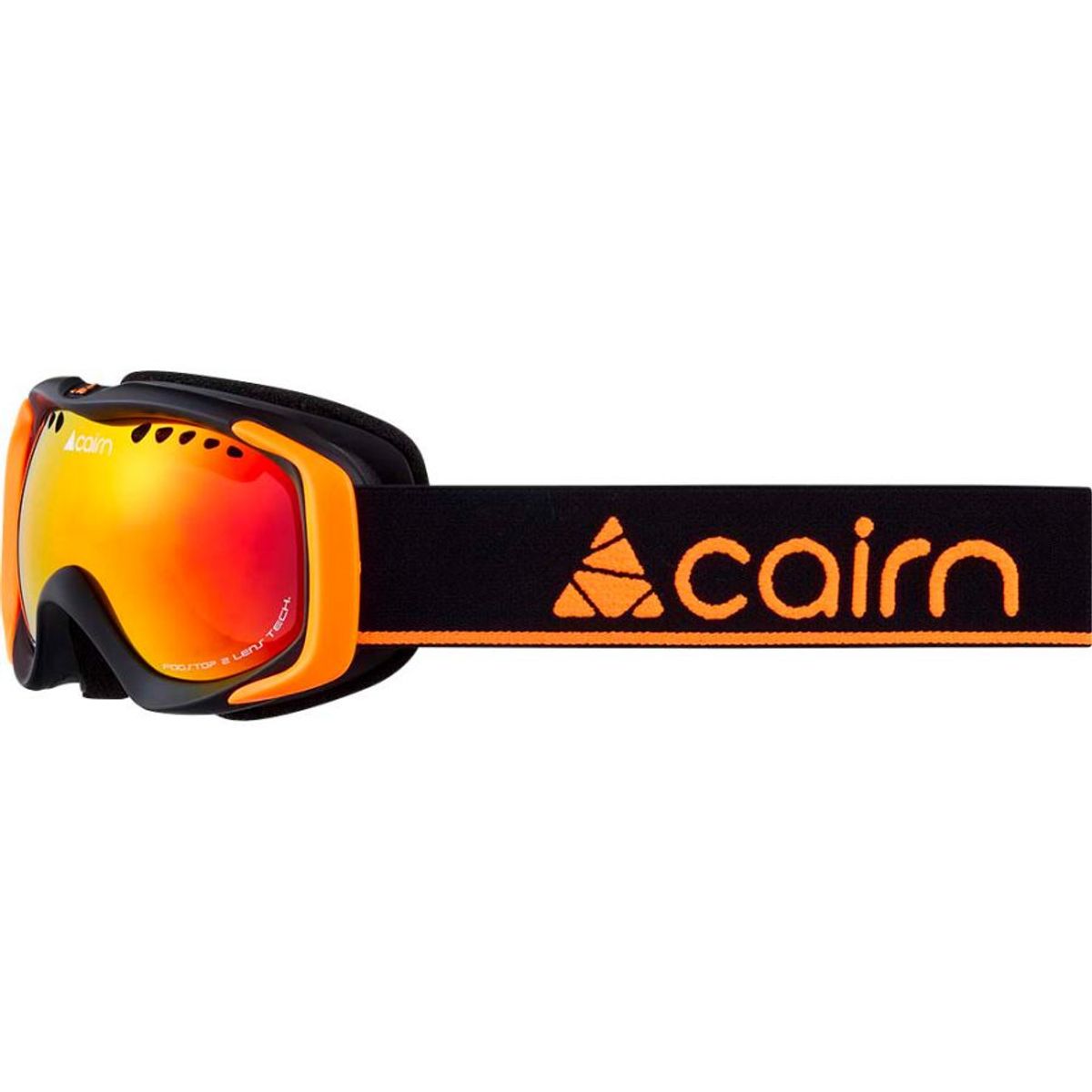 Cairn Mate, skibriller, junior, mat sort/orange