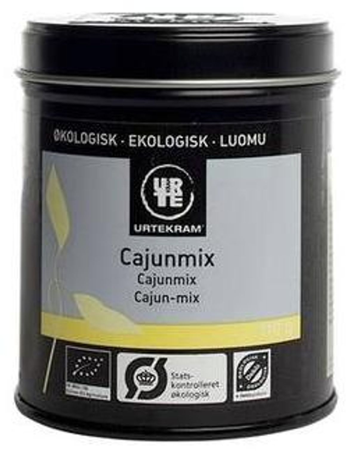 Cajun krydderimix Urtekram, 110gr.