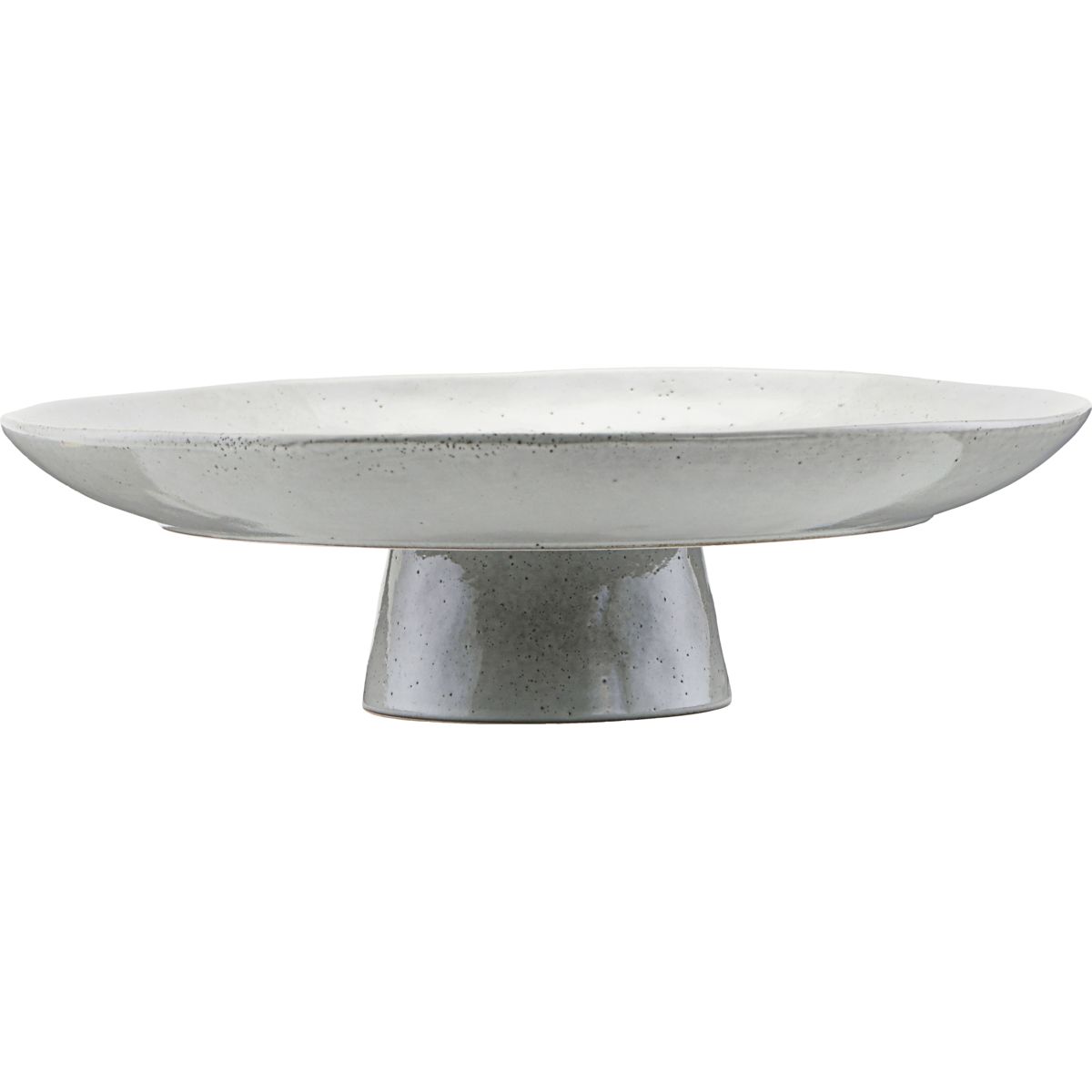 Cake dish, HDRustic, Grey;Blue - h: 8.3 cm, dia: 32 cm / Grå/Blå