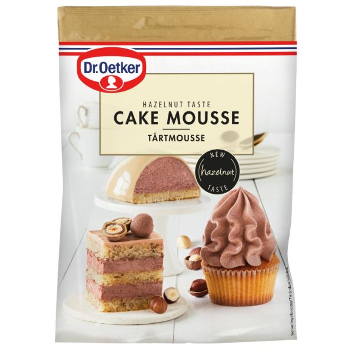 Cake Mousse Hazelnut 120 g - Dr. Oetker