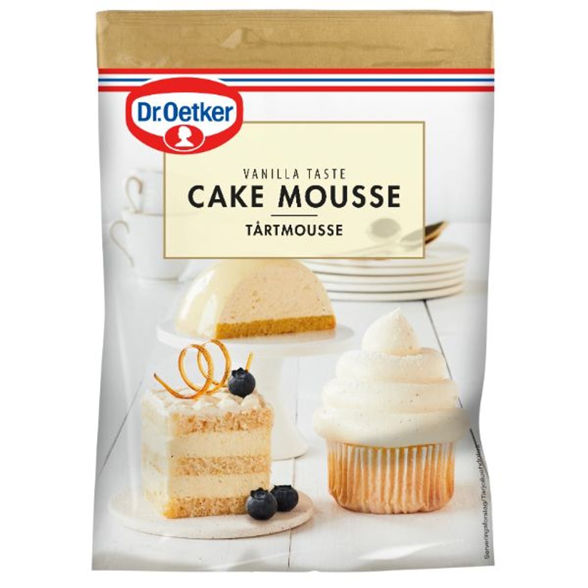 Cake Mousse Vanilla 90 g - Dr. Oetker