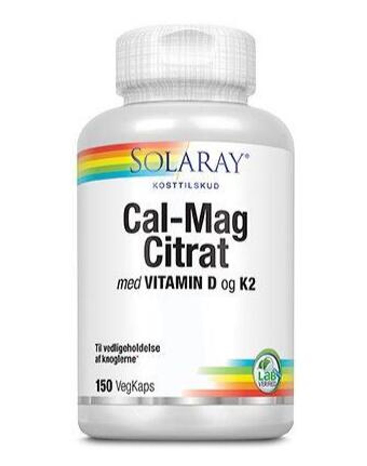 Cal-Mag m. 25 mcg D+ 50 mcg K2, 150kap.