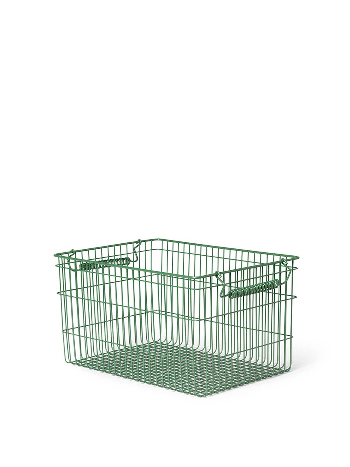 Cala Stackable Baskets, set of 2 fra Ferm Living (Verdant Green)