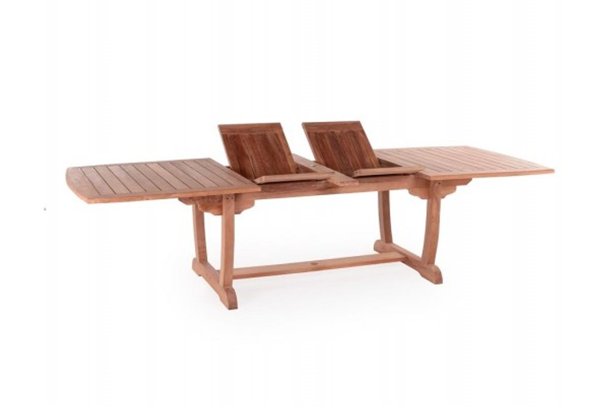 Calais Teak Udtræksbord - 110x212/256/300 cm