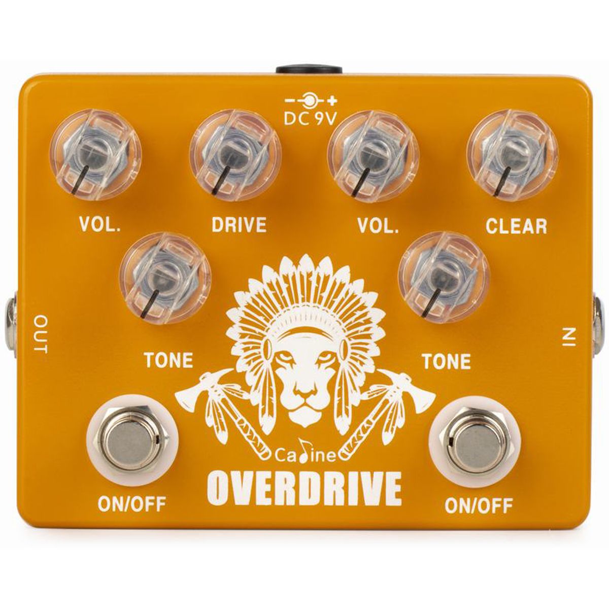 Caline CP-70 Crushing Overdrive guitar-effekt-pedal