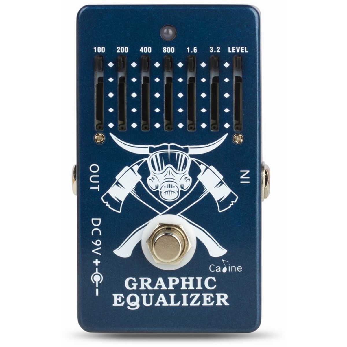 Caline CP-71 6-Band Graphic EQ guitar-effekt-pedal