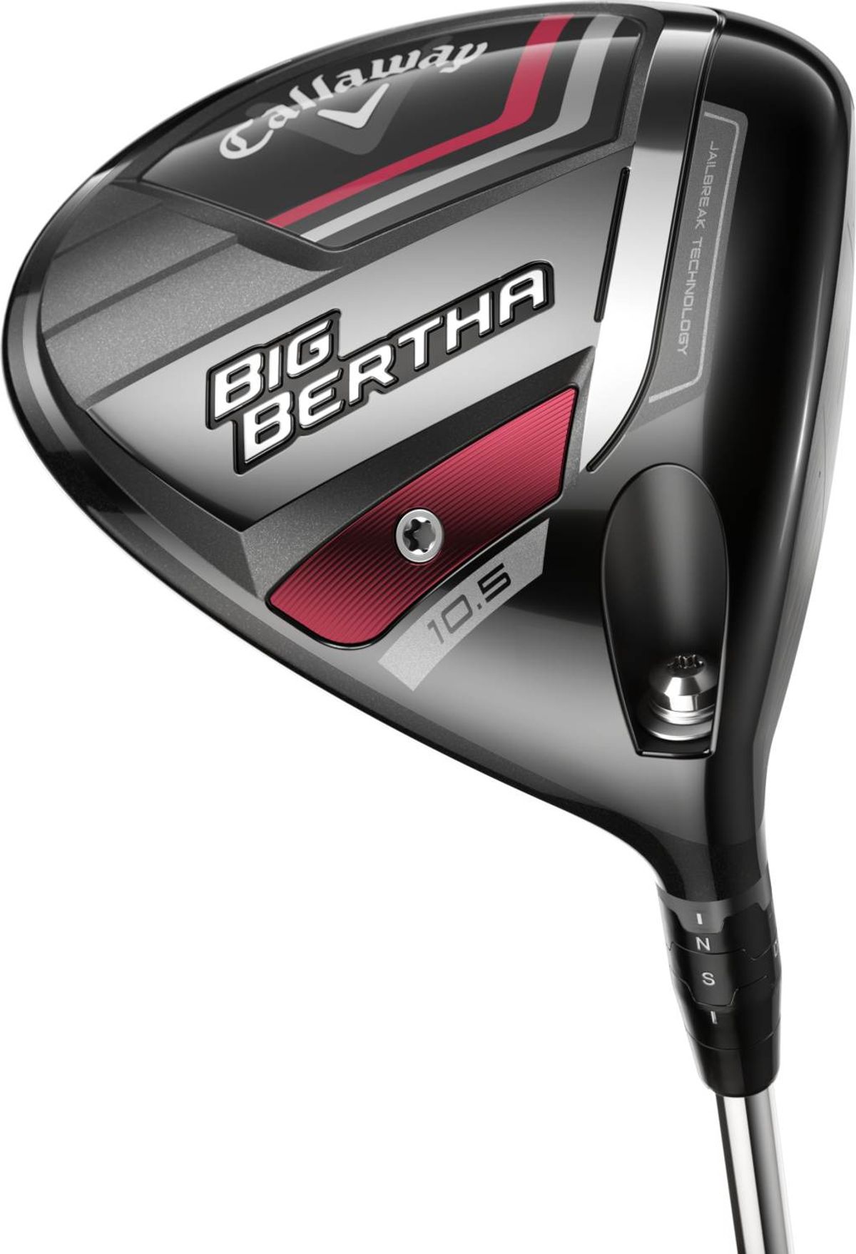 Callaway Big Bertha (2023) Herre Driver - Sort - Højre - 10.5° - Callaway RCH 45 Regular Grafit