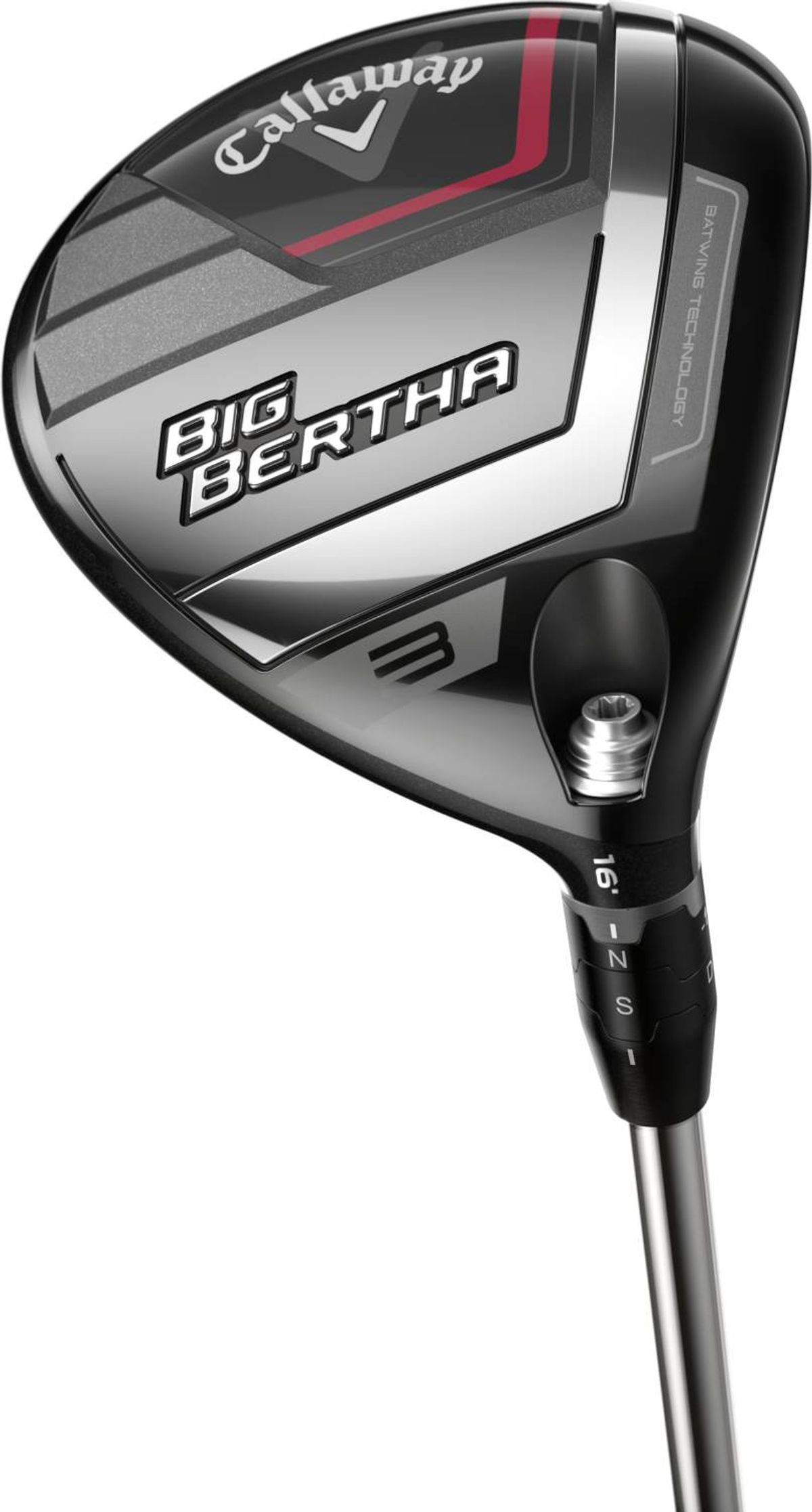 Callaway Big Bertha (2023) Herre Fairwaykølle - Sort - Højre - 16.0° (3 Kølle) - Callaway RCH 45 Senior Grafit