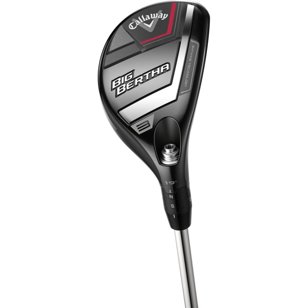 Callaway Big Bertha (2023) Herre Hybridkølle - Sort - Højre - 19.0° (3 Kølle) - Callaway RCH 65 Light Grafit