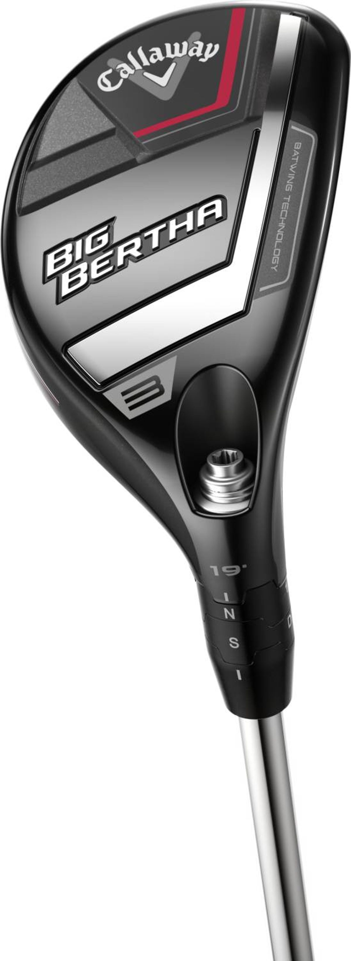 Callaway Big Bertha (2023) Herre Hybridkølle - Sort - Højre - 27.0° (6 Kølle) - Callaway RCH 65 Light Grafit