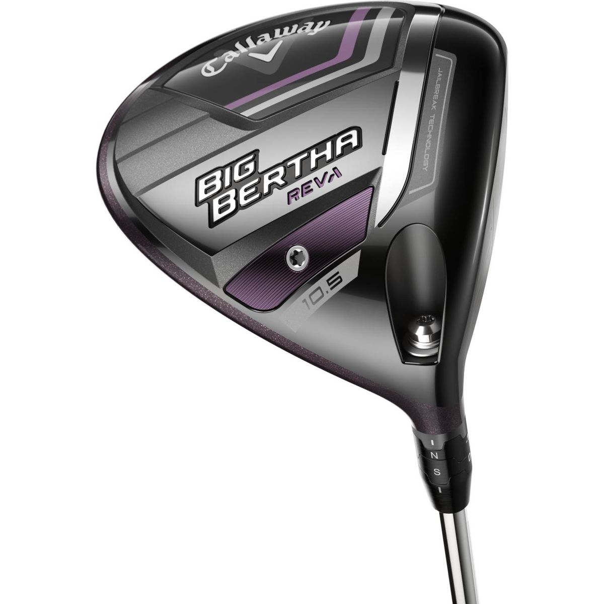 Callaway Big Bertha Reva (2023) Dame Driver - Lilla - Højre - 12.5° - Callaway RCH 50 Dame Grafit