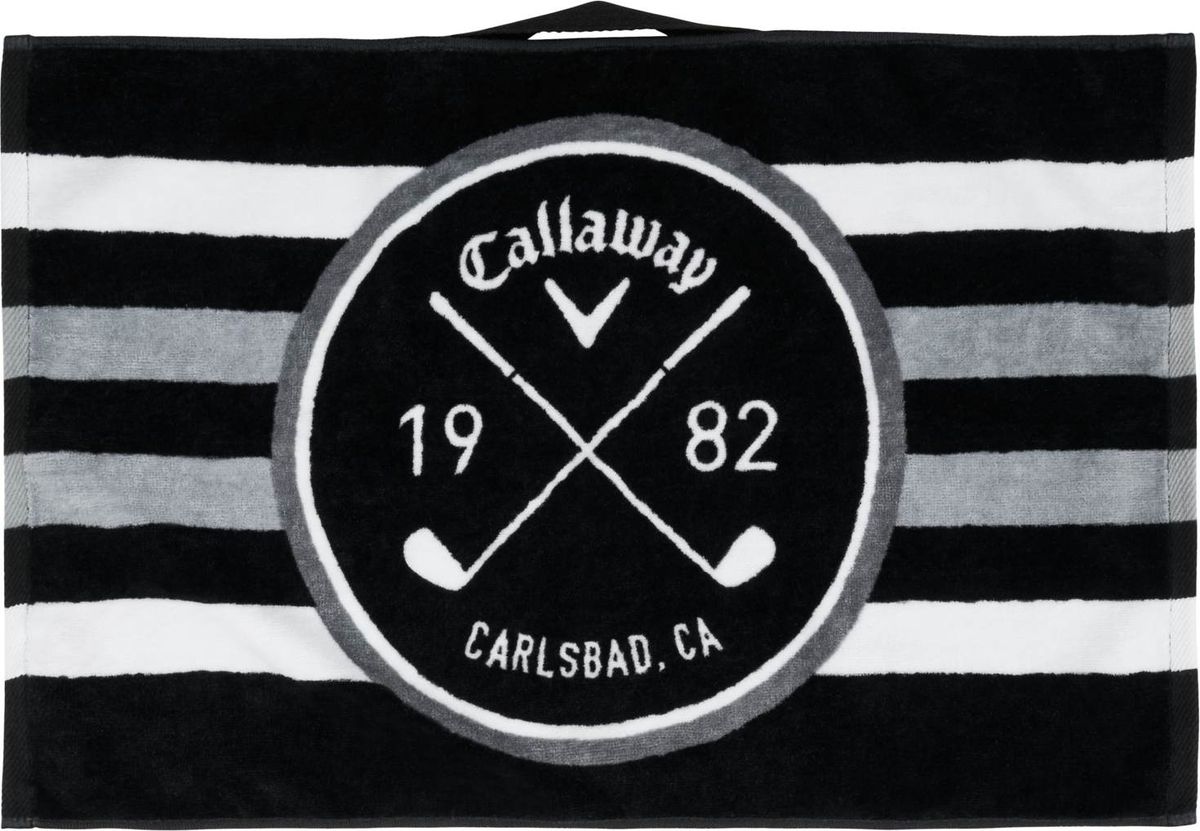 Callaway Callaway Cart Black/White/Charcoal Håndklæde