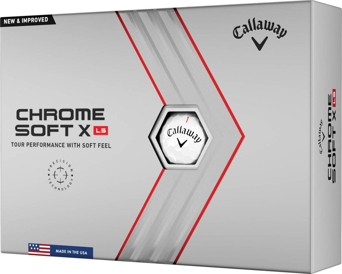 Callaway Chrome Soft X Low Spin (2022) Golfbolde - White