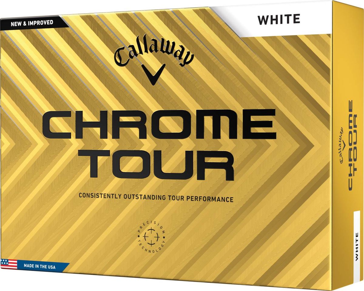 Callaway Chrome Tour (2024) Golfbolde - White