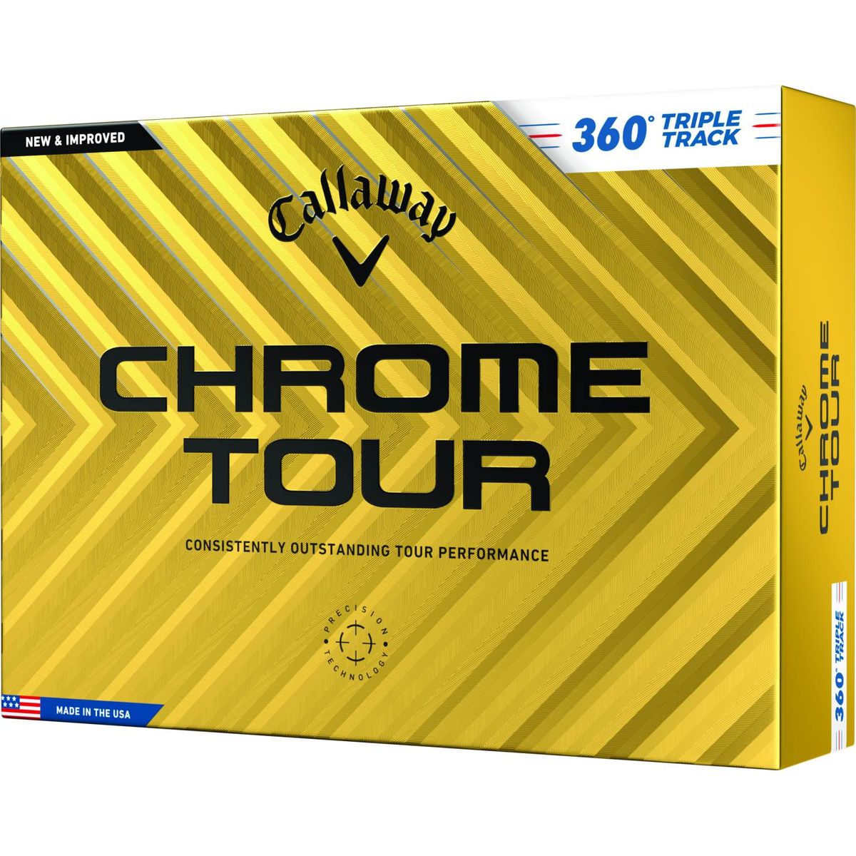 Callaway Chrome Tour 360 TripleTrack (2024) Golfbolde - White