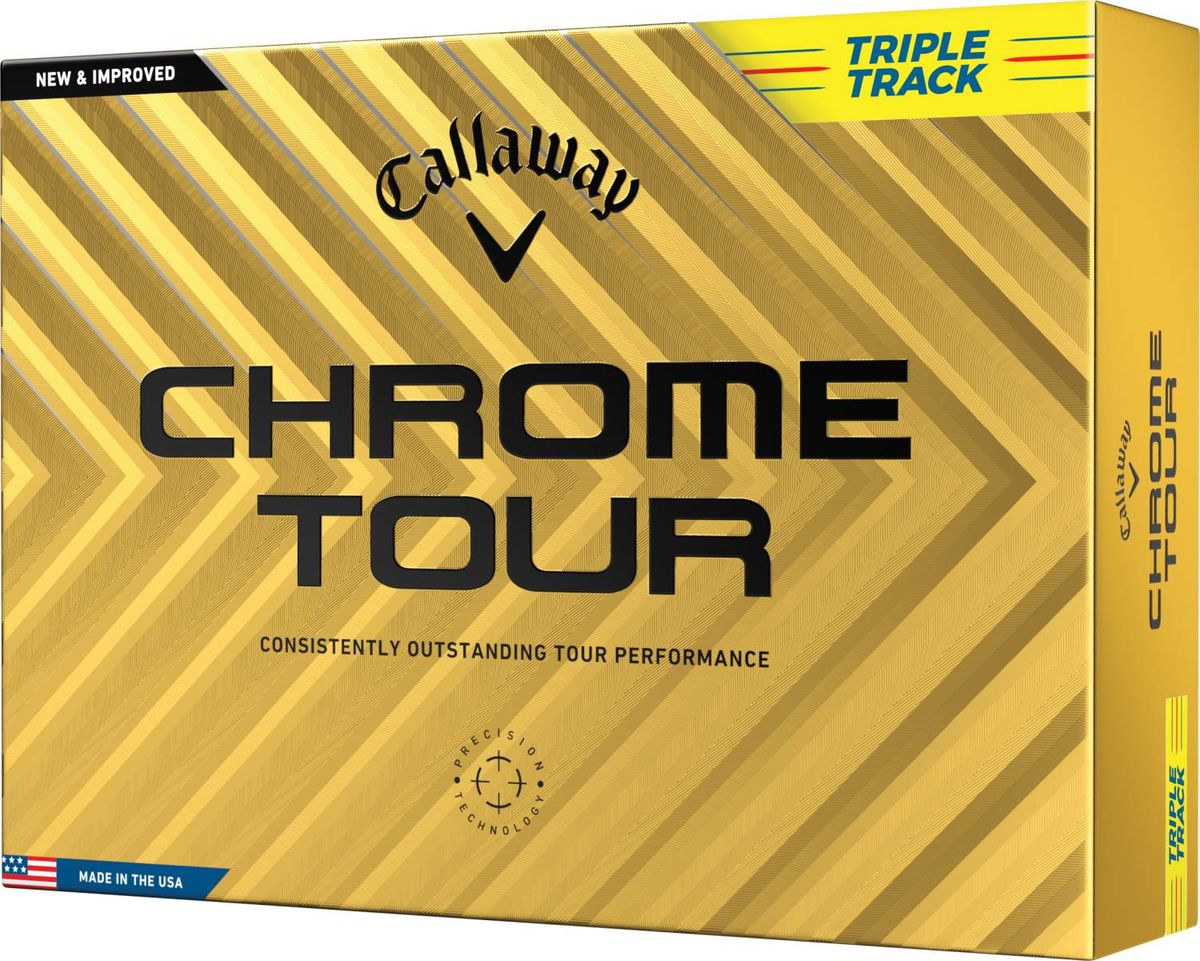 Callaway Chrome Tour Triple Track (2024) Golfbolde - Yellow