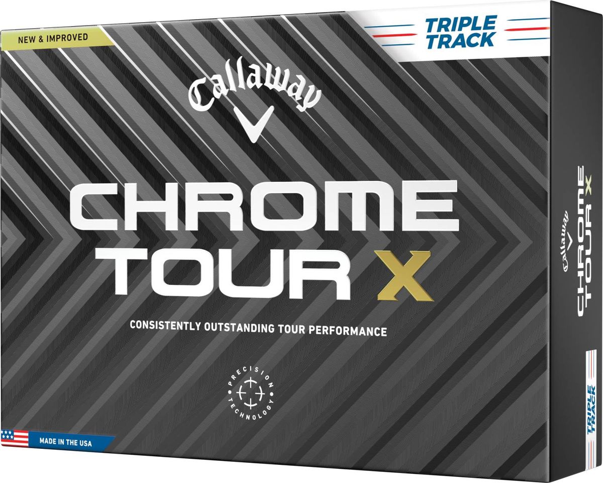 Callaway Chrome Tour X Triple Track (2024) Golfbolde - White