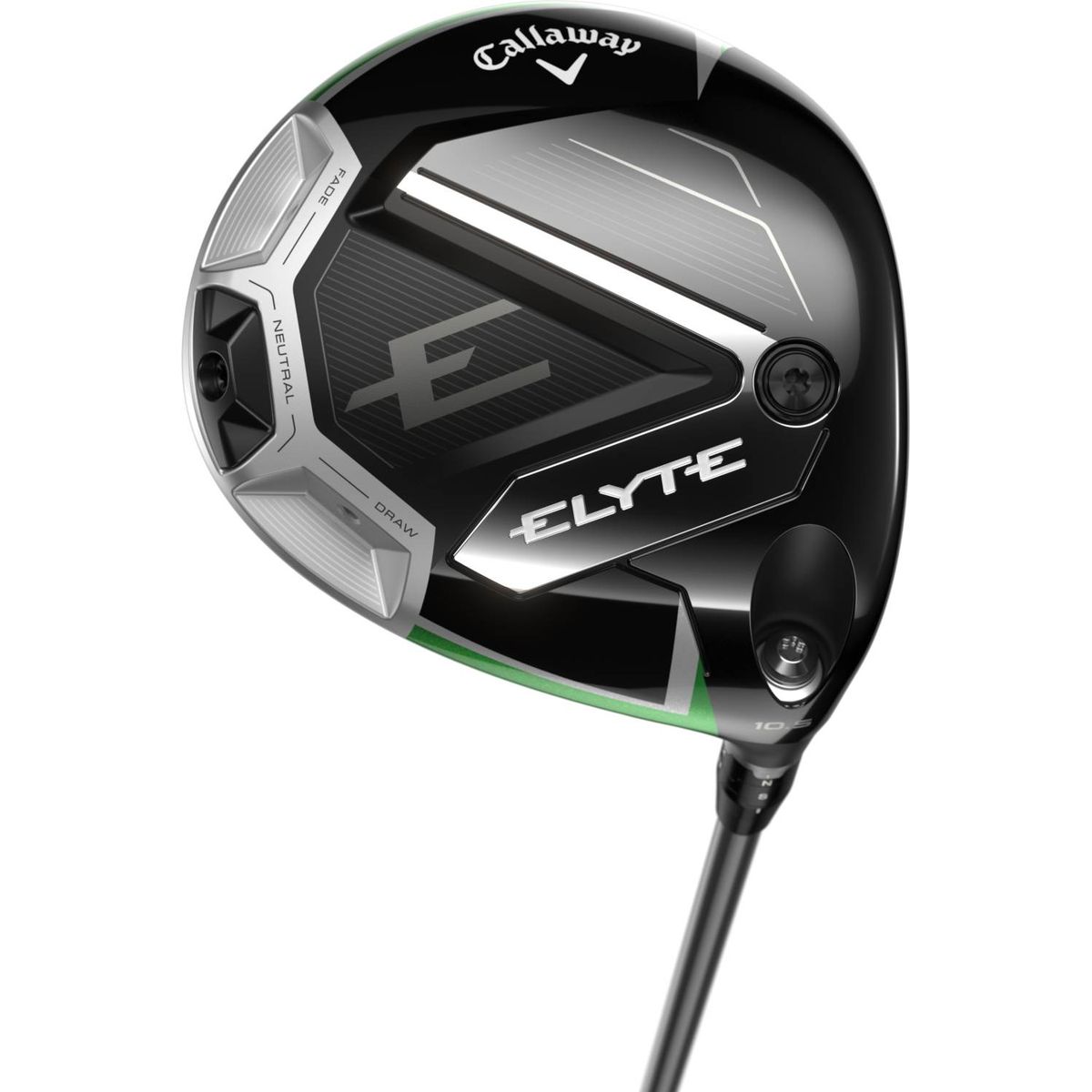 Callaway Elyte Herre Driver - Sort - Højre - 12.0° - Mitsubishi Chemical Vanquish 40 Senior R2 Grafit