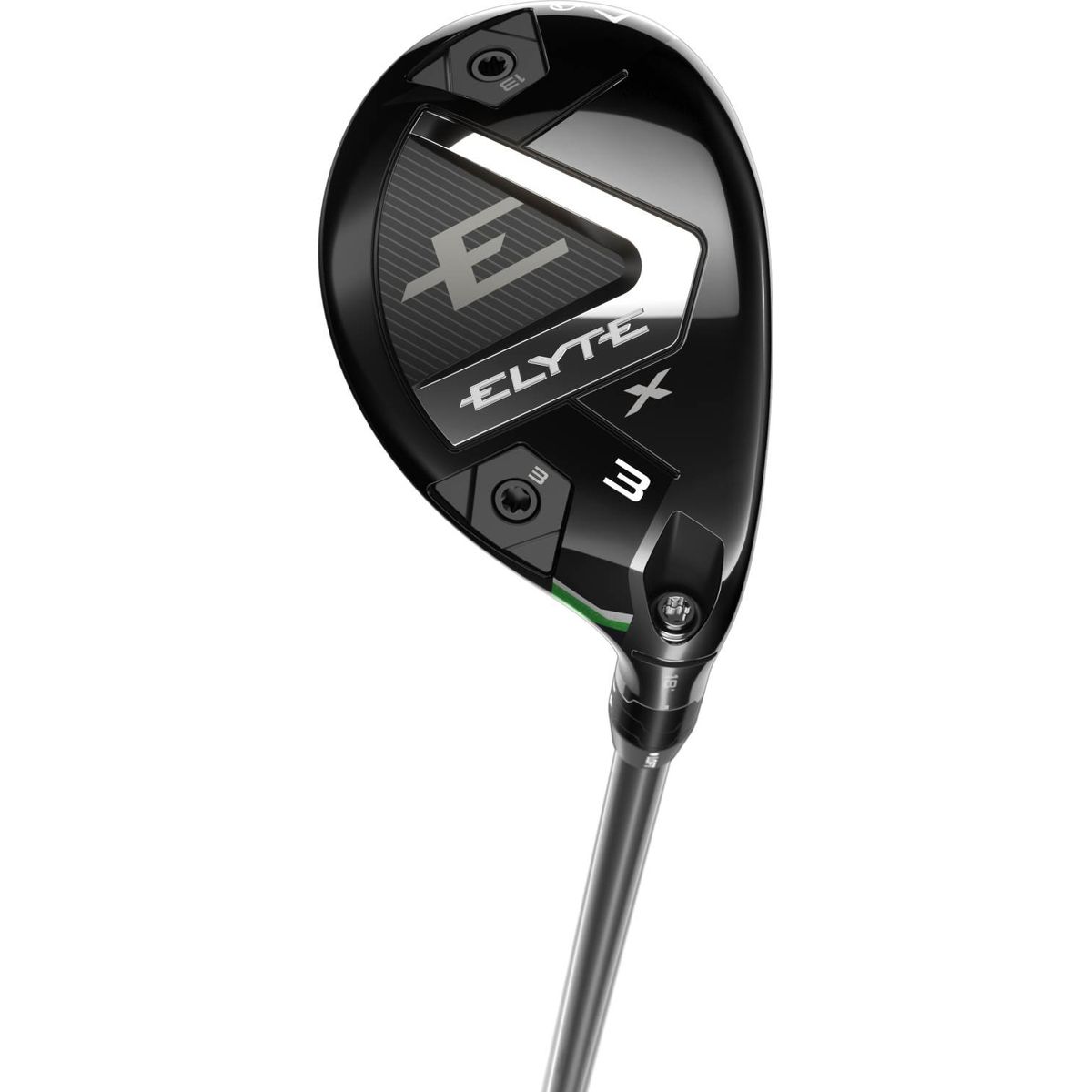 Callaway Elyte X Herre Hybridkølle - Sort - Højre - 21.0° (4 Kølle) - True Temper Project X Denali Charcoal HB 70 Stiff Grafit