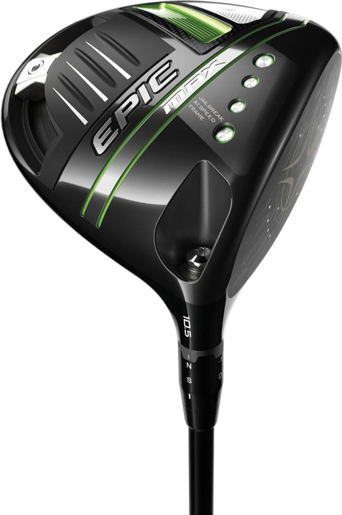 Callaway Epic Max Herre Driver - Sort - Venstre - 12.0° - True Temper Project X - HZRDUS Smoke IM10 60 Regular 5.5 Grafit