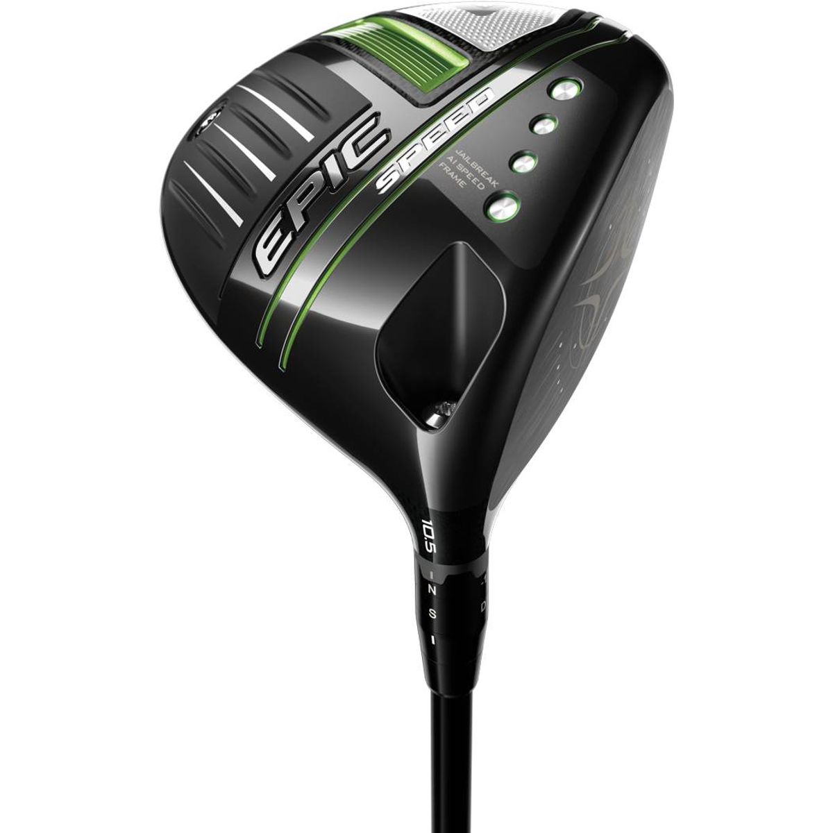 Callaway Epic Speed Herre Driver - Sort - Venstre - 10.5° - True Temper Project X - HZRDUS Smoke IM10 60 Stiff 6.0 Grafit