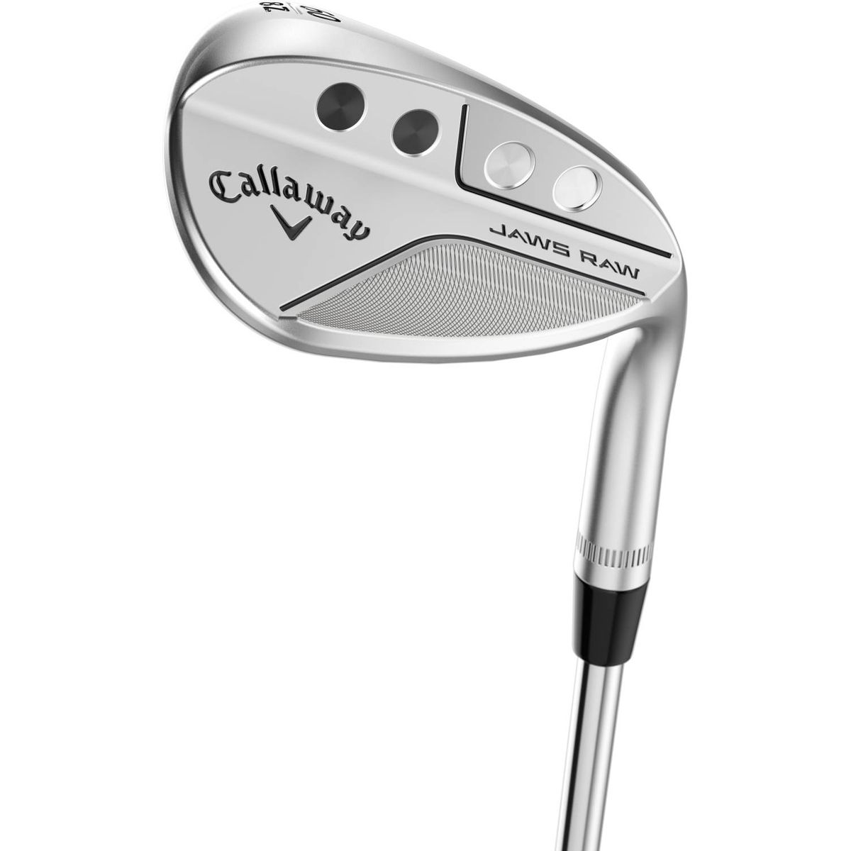 Callaway Jaws Raw Herre Gap Wedge - Chrome - Højre - 52.0° / 12° / W - True Temper Dynamic Golf Spinner 115 Stiff S200 Stål