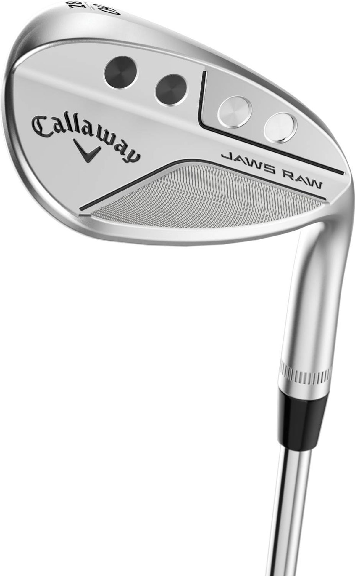 Callaway Jaws Raw Herre Lob Wedge - Chrome - Højre - 58.0° / 08° / C - True Temper Dynamic Golf Spinner 115 Stiff S200 Stål