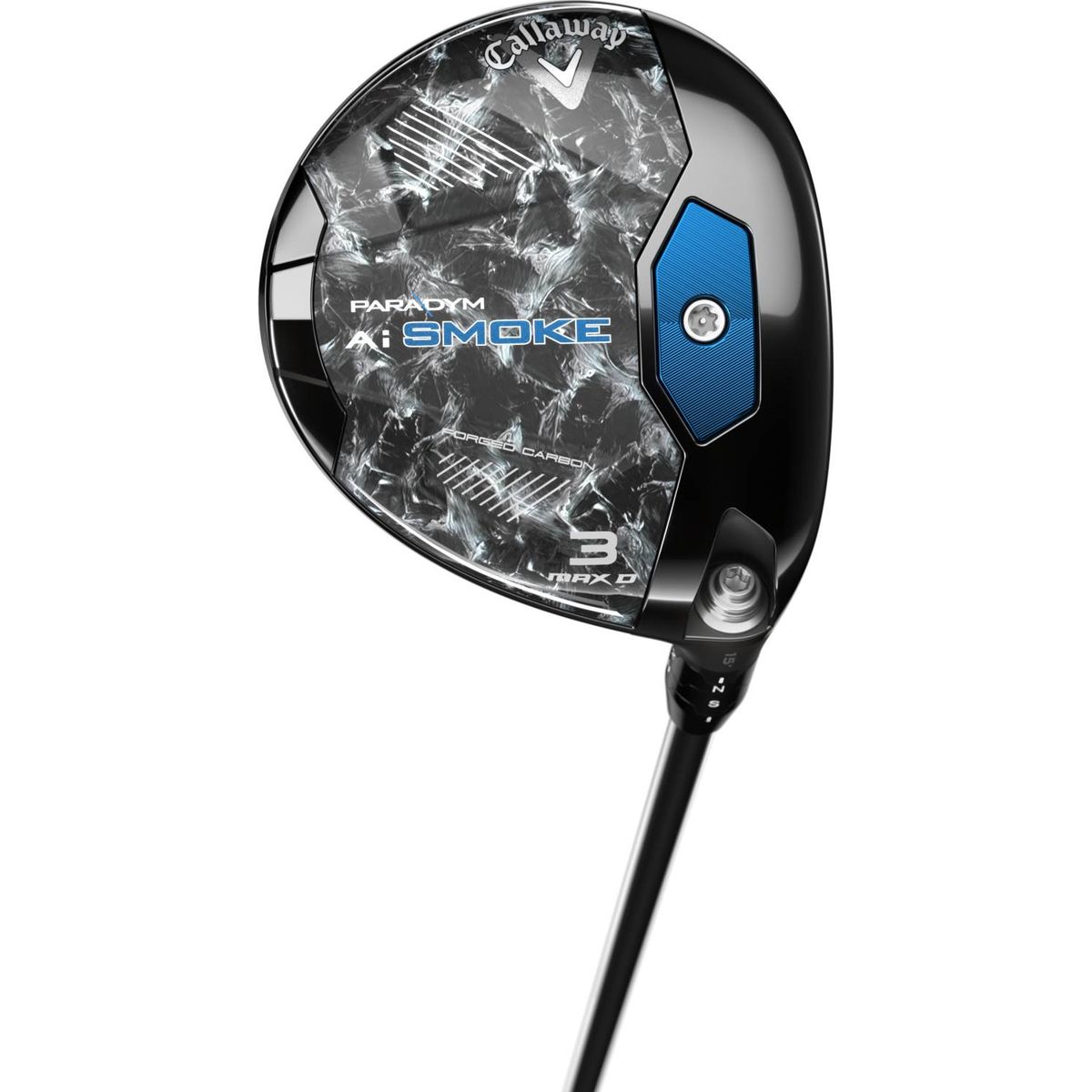 Callaway Paradym Ai Smoke Max D Herre Fairwaykølle - Sort - Højre - 15.0° (3 Kølle) - Mitsubishi Chemical Tensei AV Blue 65 (2024) Regular Grafit