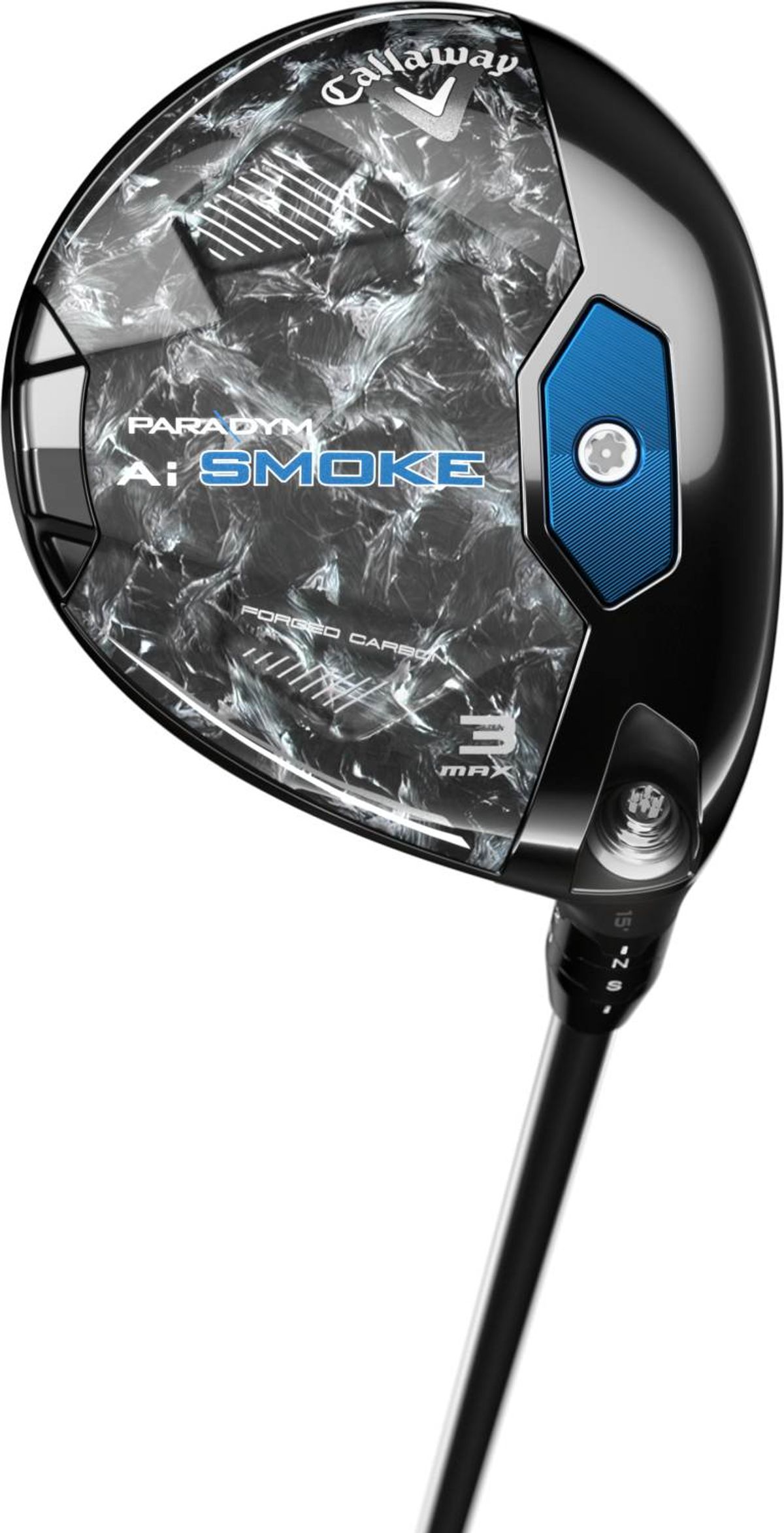 Callaway Paradym Ai Smoke Max Dame Fairwaykølle - Sort - Højre - 27.0° (11 Kølle) - True Temper Project X Cypher 2.0 40 (2024) Dame 4.0 Grafit