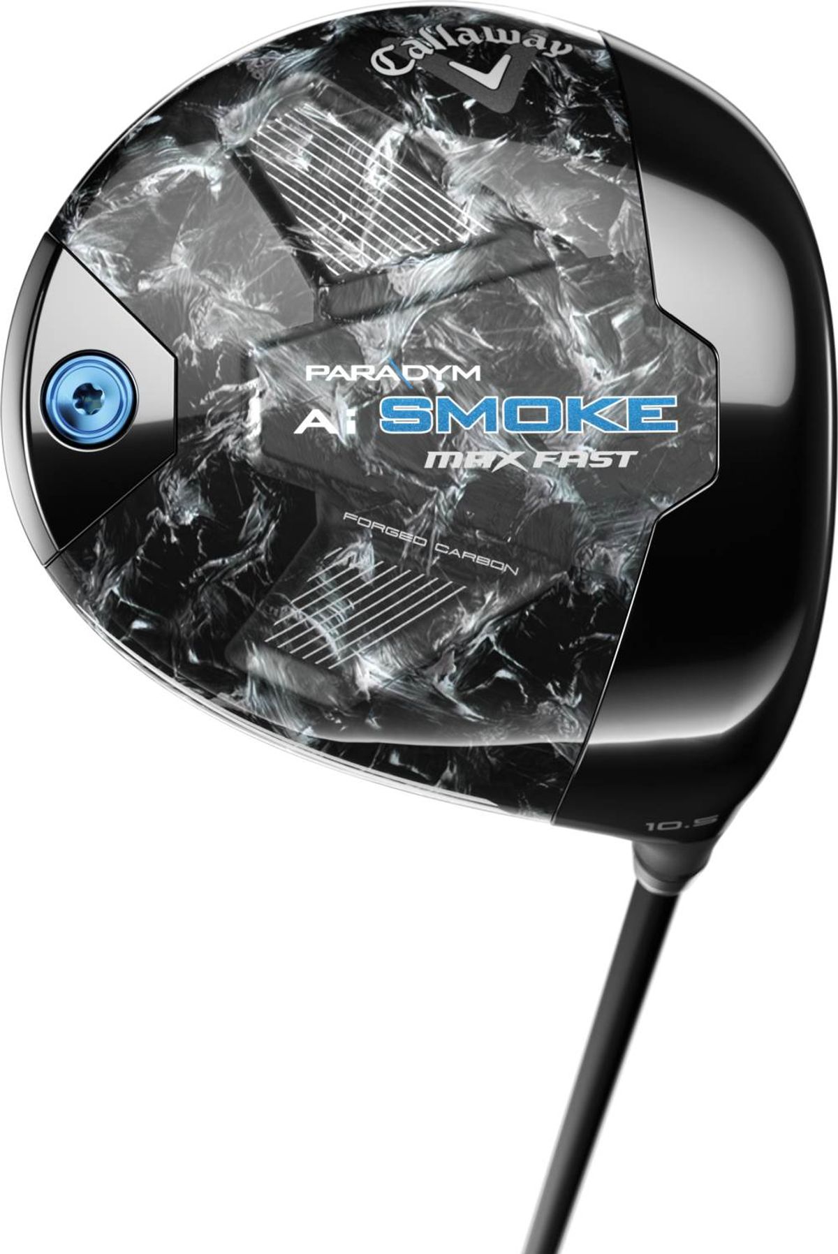 Callaway Paradym Ai Smoke Max Fast Dame Driver - Sort - Højre - 10.5° - True Temper Eldio White 40 Dame Grafit