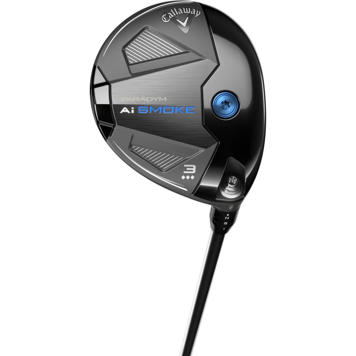 Callaway Paradym Ai Smoke Triple Diamond Herre Fairwaykølle - Sort - Højre - 15.0° (3 Kølle) - True Temper Project X Denali Black 80 Stiff 6.0 Grafit