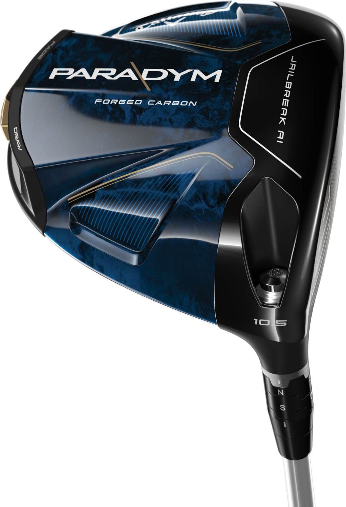 Callaway Paradym Herre Driver - Sort - Højre - 12.0° - Aldila Ascent PL Blue 40 Light Grafit