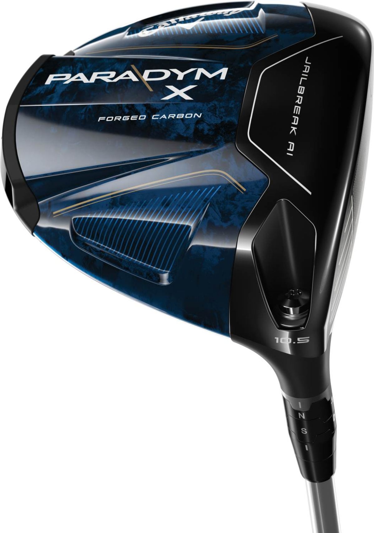 Callaway Paradym X Herre Driver - Sort - Højre - 12.0° - Aldila Ascent PL Blue 40 Light Grafit