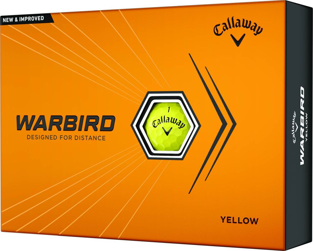 Callaway Warbird (2023) Golfbolde - Yellow