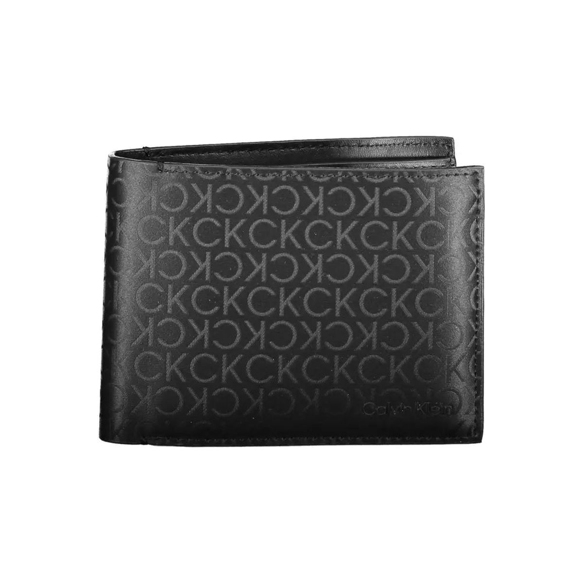 Calvin Klein Black Polyester Men Wallet